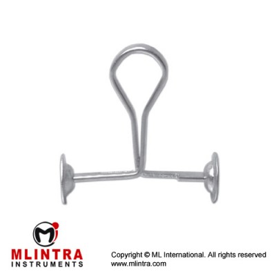 Mohr Pinchcocks Stainless Steel, Width 80 mm 